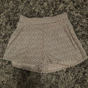 Chevron Flowy Shorts